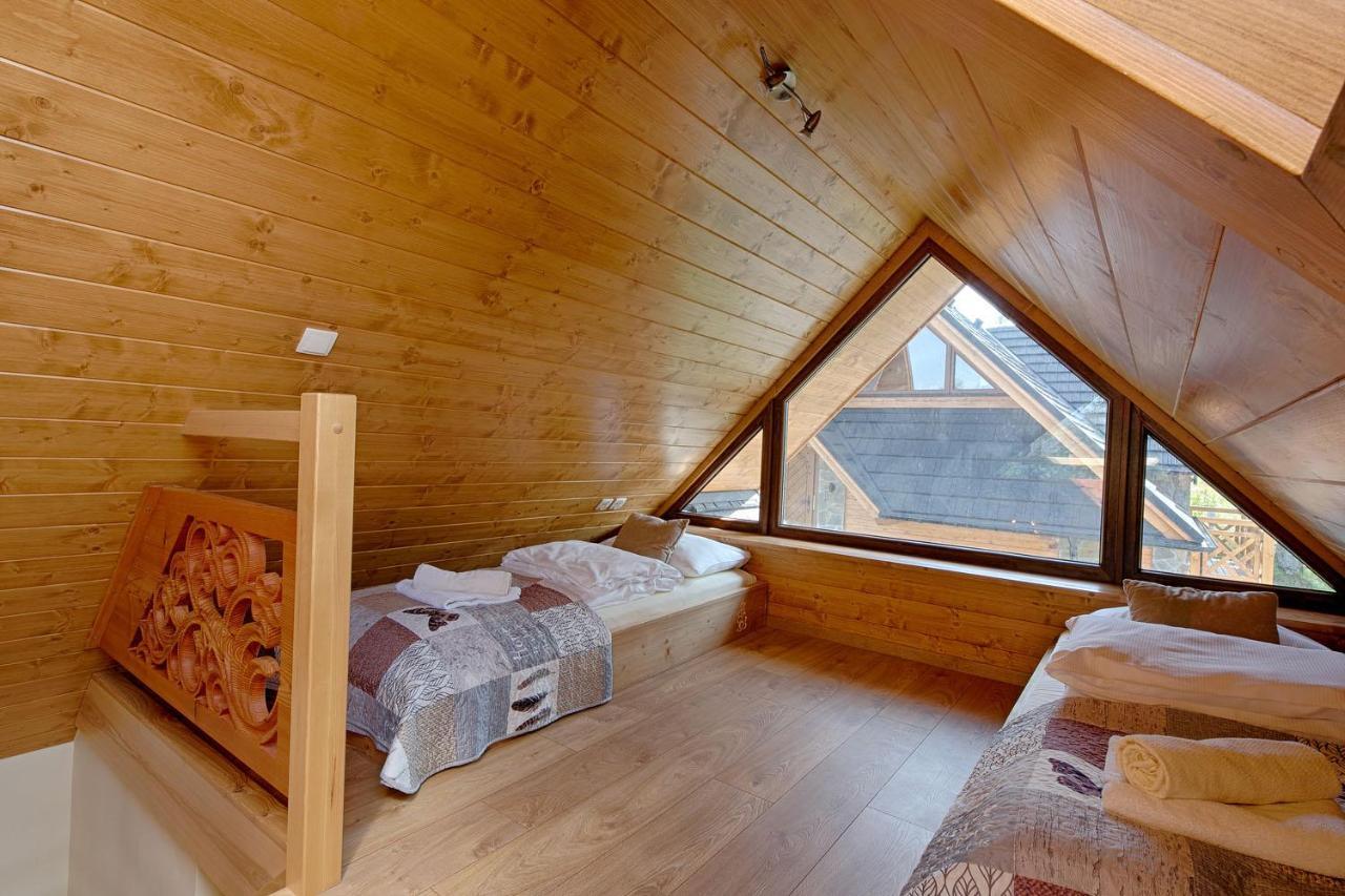Tatrzanskie Echo Domki Regionalne Z Dwoma Lazienkami, Placem Zabaw I Przepieknym Widokiem Na Tatry Villa Zakopane Dış mekan fotoğraf