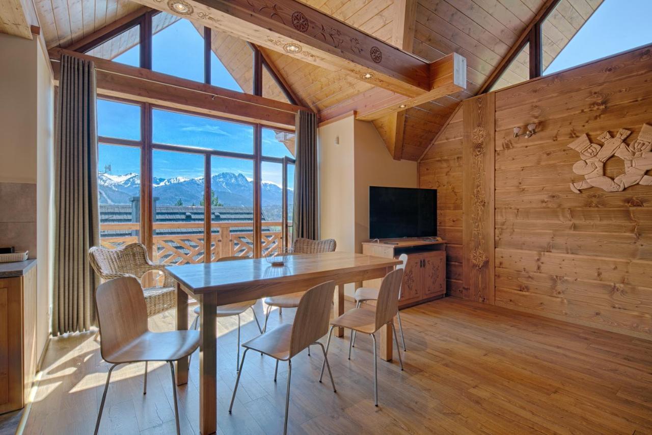 Tatrzanskie Echo Domki Regionalne Z Dwoma Lazienkami, Placem Zabaw I Przepieknym Widokiem Na Tatry Villa Zakopane Dış mekan fotoğraf